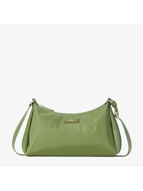 Kate spade Carter Nylon Small Shoulder Bag, Cedar Stand Green